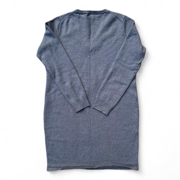 Ralph Lauren Gray V-Neck Mini Dress - Picture 3 of 5